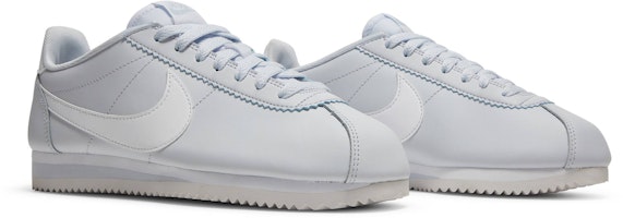 (W) Nike Classic Cortez Kulit 'Abu-abu Sepak Bola' 807471-023 Cheap (W) Nike Classic Cortez Kulit 'Abu-abu Sepak Bola' 807471-023