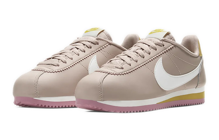 (W) Nike Classic Cortez Leather 'Fossil Stone' 圖 3