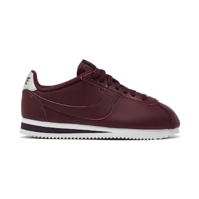 (W) Nike Classic Cortez Leather 'Night Maroon'