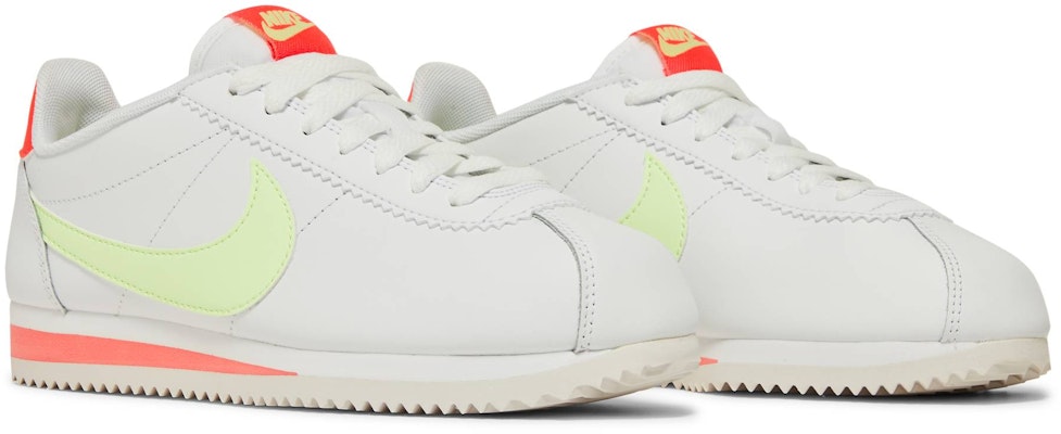 (W) Nike Classic Cortez Leather 'Volt Flash Crimson' Lelaki/Wanita Kasut Popular. 807471-116 Cheap (W) Nike Classic Cortez Leather 'Volt Flash Crimson' Lelaki/Wanita Kasut Popular. 807471-116