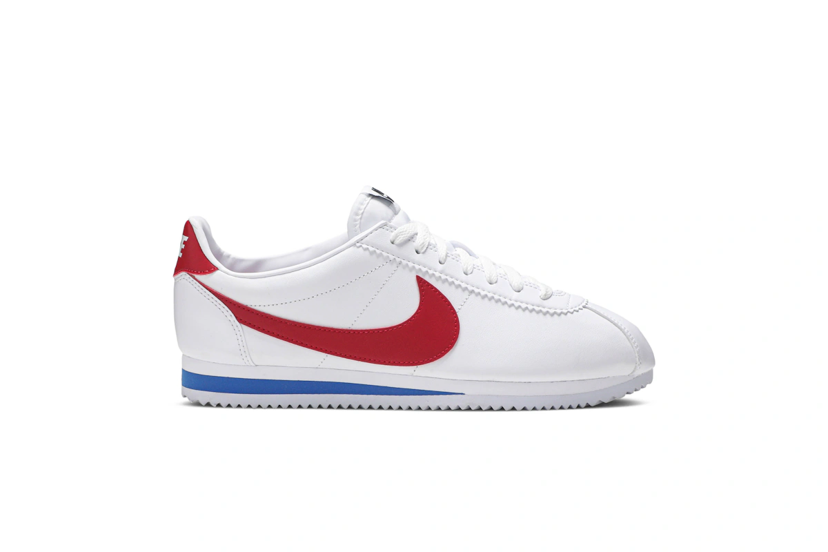 (Women) Nike Classic Cortez Leather 'White Red'