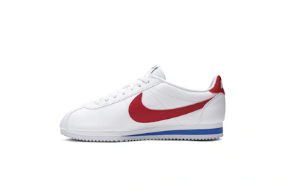 (Women) Nike Classic Cortez Leather 'White Red'