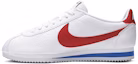 Lookbook (Wanita) Nike Classic Cortez Kulit 'Putih Merah' 807471-103