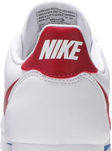 (Wanita) Nike Classic Cortez Kulit 'Putih Merah' 807471-103 Sizing (Wanita) Nike Classic Cortez Kulit 'Putih Merah' 807471-103