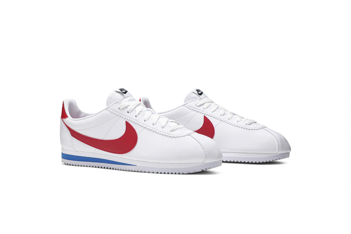 (Women) Nike Classic Cortez Leather 'White Red'