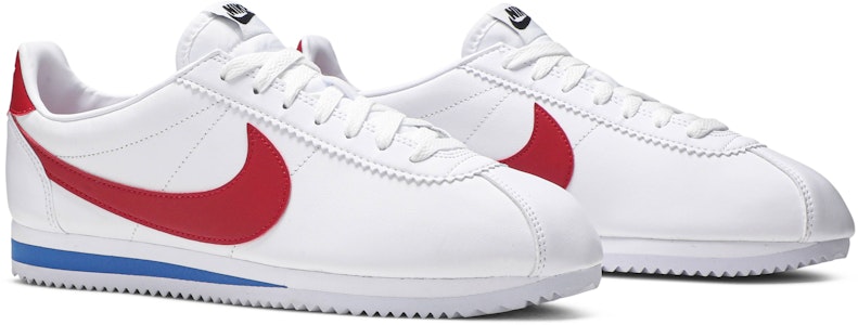 (Wanita) Nike Classic Cortez Kulit 'Putih Merah' 807471-103 Cheap (Wanita) Nike Classic Cortez Kulit 'Putih Merah' 807471-103
