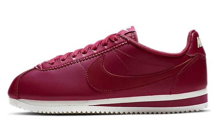 Buy (W) 耐克经典Cortez皮革'野生樱桃' 807471-602