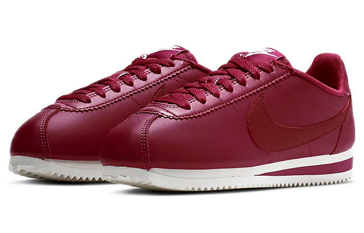 Lookbook (W) 耐克经典Cortez皮革'野生樱桃' 807471-602