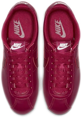 (W) 耐克经典Cortez皮革'野生樱桃' 807471-602 Shop (W) 耐克经典Cortez皮革'野生樱桃' 807471-602