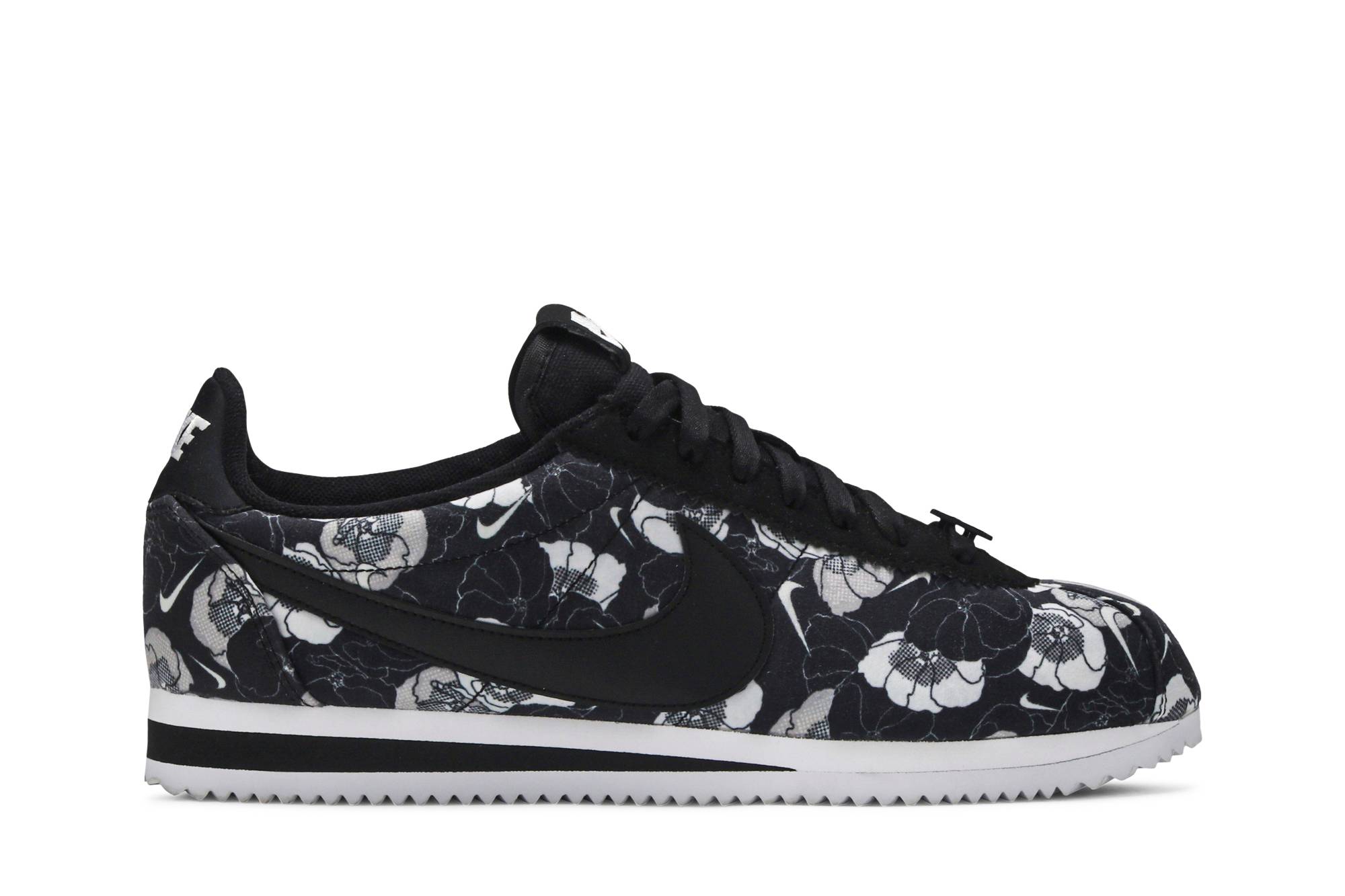 (Women) Nike Classic Cortez LX 'Black Floral' AV1338-001