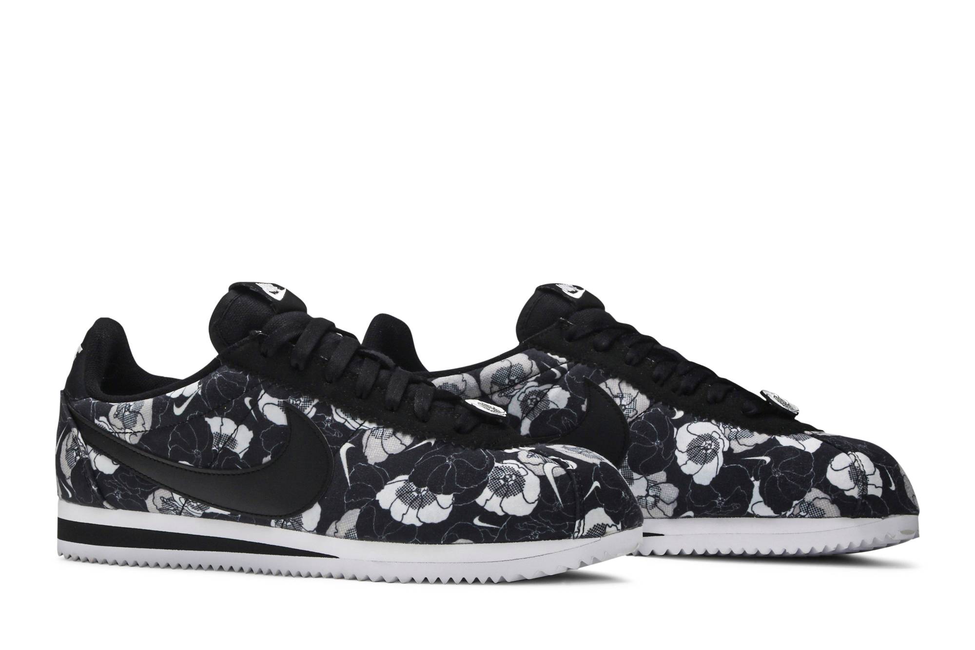 Cheap (W) Nike Classic Cortez LX 'Hitam Bunga' AV1338-001