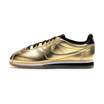 (W) Nike Classic Cortez Metallic Gold