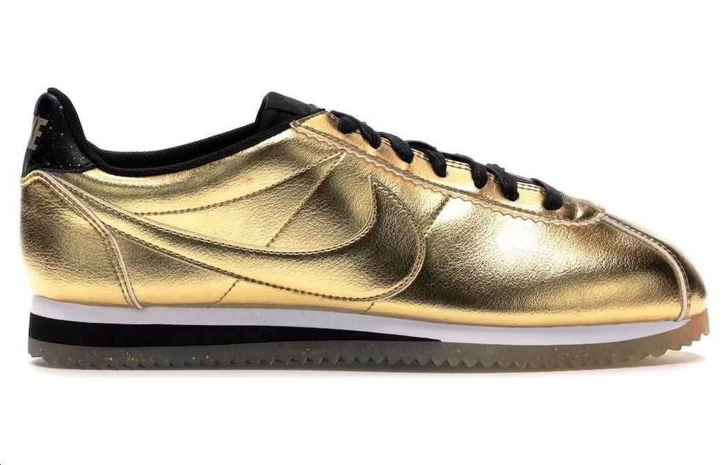 (W) Nike Classic Cortez Metallic Gold 圖 2