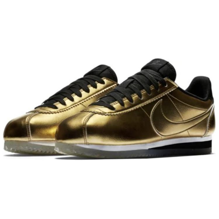 (W) Nike Classic Cortez Metallic Gold 圖 3