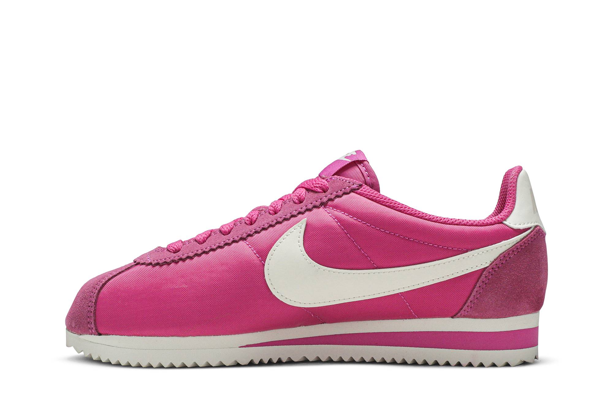 Lookbook (W) Nike Classic Cortez Nylon 'Active Fuchsia' Wanita 749864-609