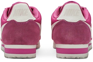 (W) Nike Classic Cortez Nylon 'Active Fuchsia' Wanita 749864-609 Details for (W) Nike Classic Cortez Nylon 'Active Fuchsia' Wanita 749864-609