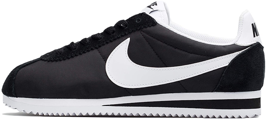(Women) Nike Classic Cortez Nylon 'Black White' 749864-011 Buy (Women) Nike Classic Cortez Nylon 'Black White' 749864-011