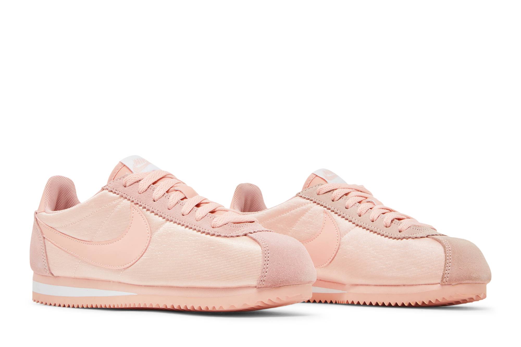 Cheap Nike WMNS Classic Cortez Nylon 耐磨透氣 低筒 跑步鞋 男女同款 粉色