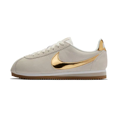 (W) Nike Classic Cortez Phantom Metallic Gold