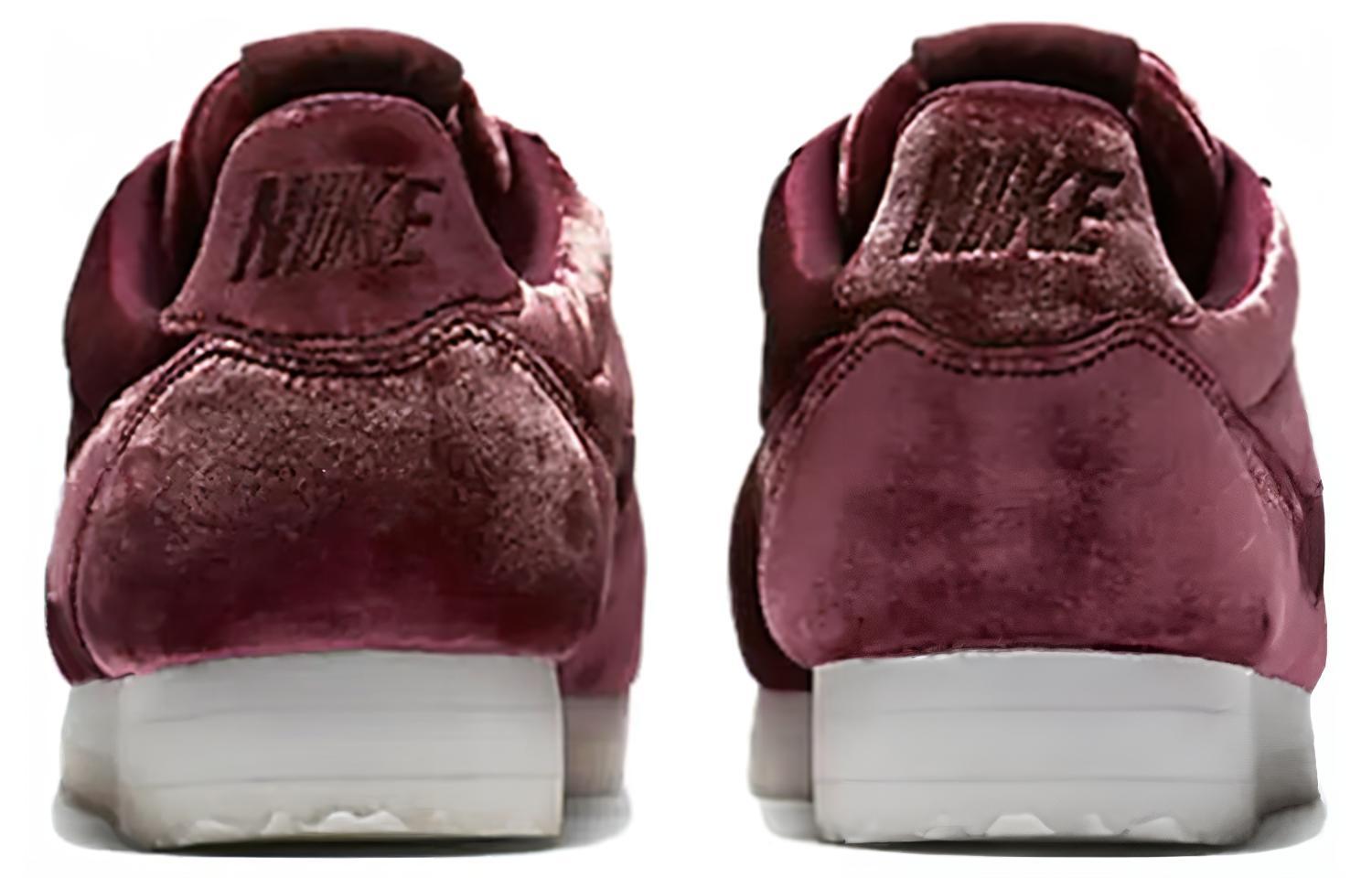 Shop Nike經典Cortez豪華版 百搭舒適 防滑耐磨 低筒 運動鞋 女款 栗色