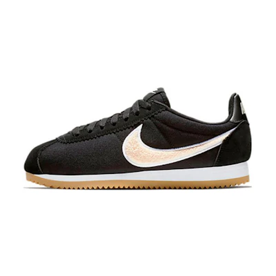 (W) Nike Classic Cortez PRM 'Black Light Cream'