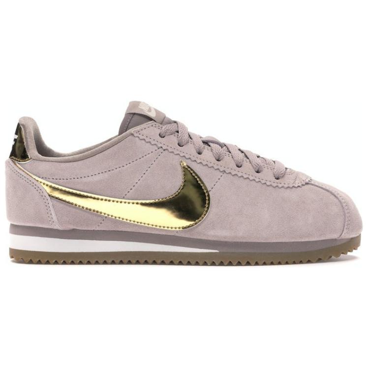 (W) Nike Classic Cortez SE Diffused Taupe Metallic Gold 圖 2
