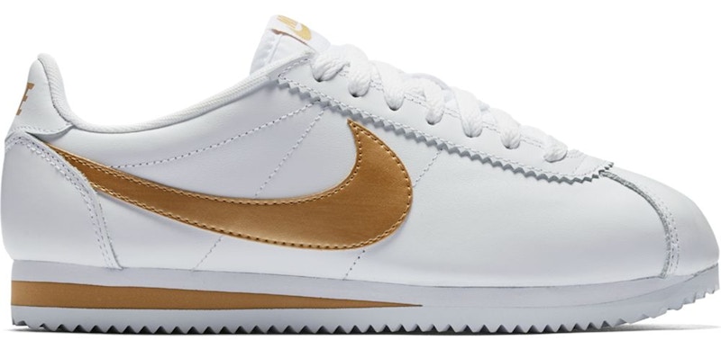 Buy (W) Nike Classic Cortez Putih Emas Metalik 807471-106