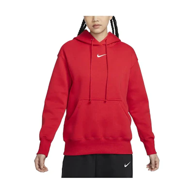 (Women) Nike CNY FW23 Phoenix Fleece Red Hoodie DQ5861-657
