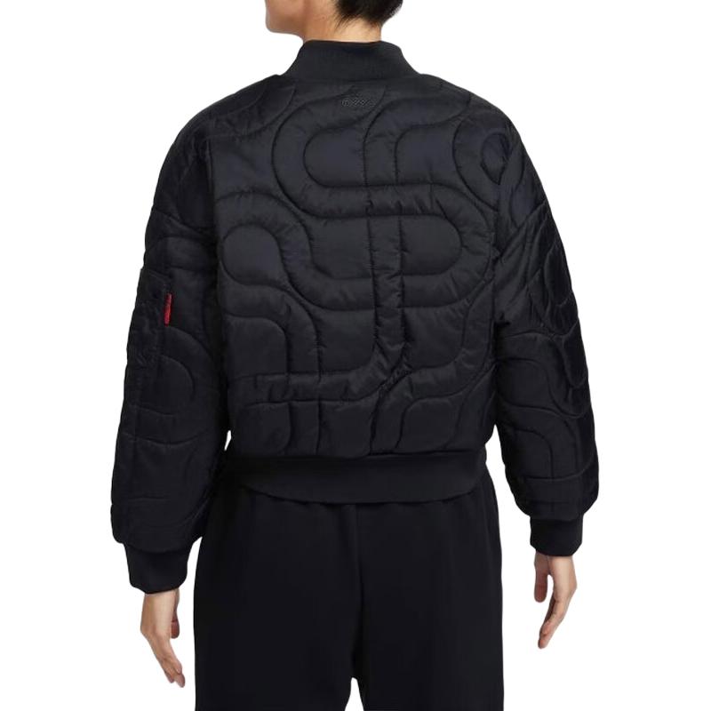 (Women) Nike CNY Year of the Snake Reversible Windproof Jacket Black/Red HV8469-010 圖 3