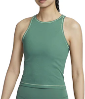 (Women) Nike Coastal Blue Colorblock Sleeveless Pullover Casual Tank Top FN3078-361 (Women) Nike Coastal Blue Colorblock Sleeveless Pullover Casual Tank Top FN3078-361