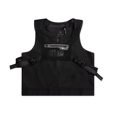 (Women) Nike Collab SERIES 004 3-in-1 Detachable Vest Quick-Dry Black Top. CT1053-010