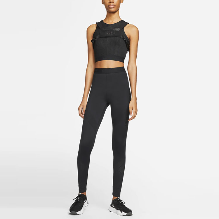 Lookbook (W) 耐克联名系列004 三合一可拆卸快干背心黑色上衣。 CT1053-010