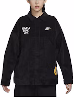 Purchase (W) Nike 灯芯绒刺繡復古休閒外套 黑色 HF0355-010
