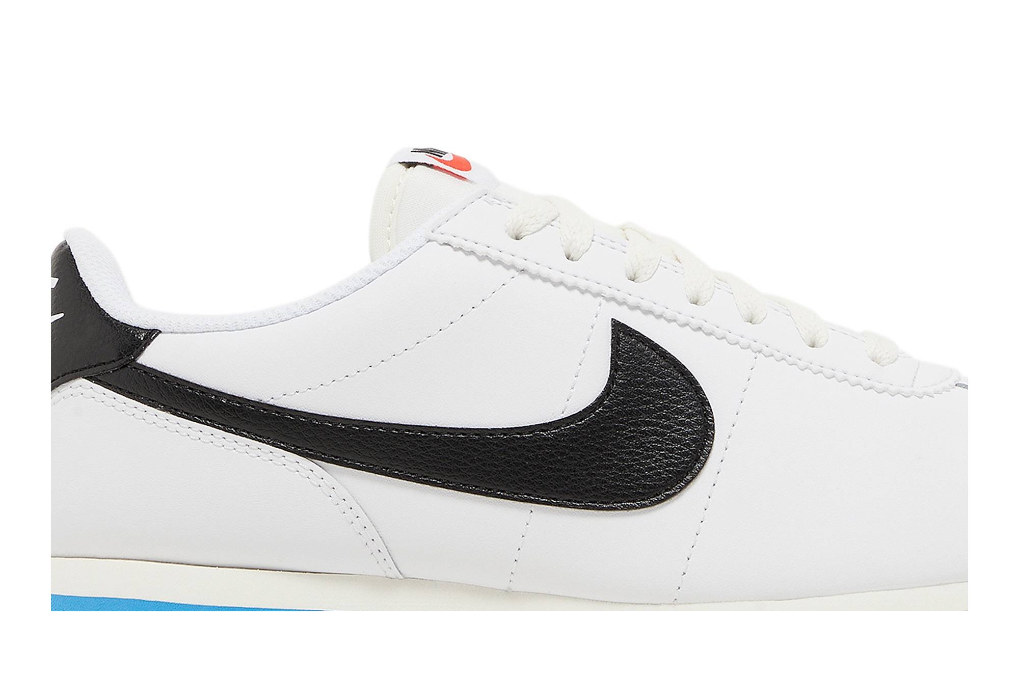 Order （女款）Nike Cortez '白色 黑色 淡藍色' DN1791-100
