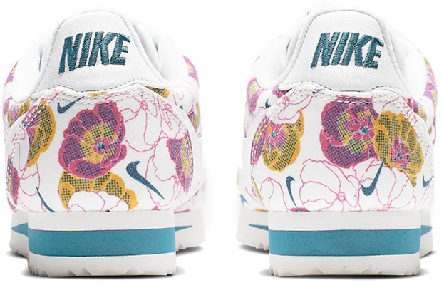 (W) Nike Cortez 'Blanco Floral' AV1338-100 Shop (W) Nike Cortez 'Blanco Floral' AV1338-100