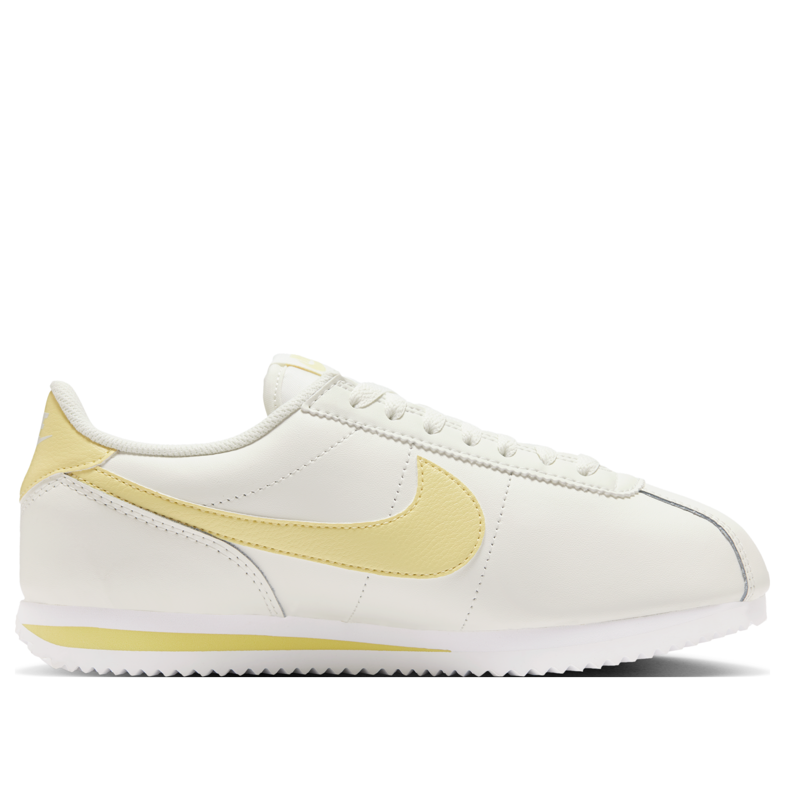 (W) Nike Cortez 'White Yellow'