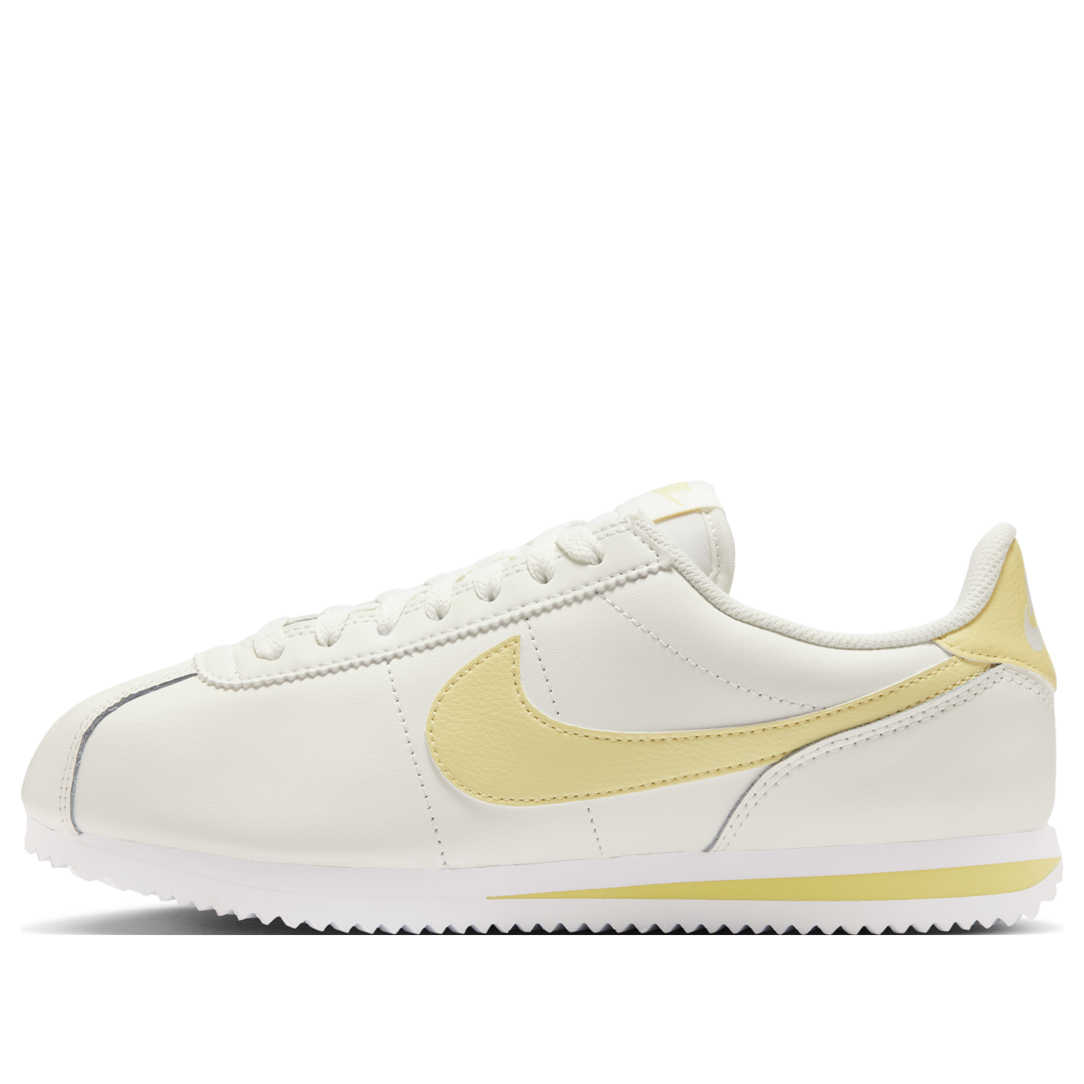 (W) Nike Cortez 'White Yellow' 圖 2