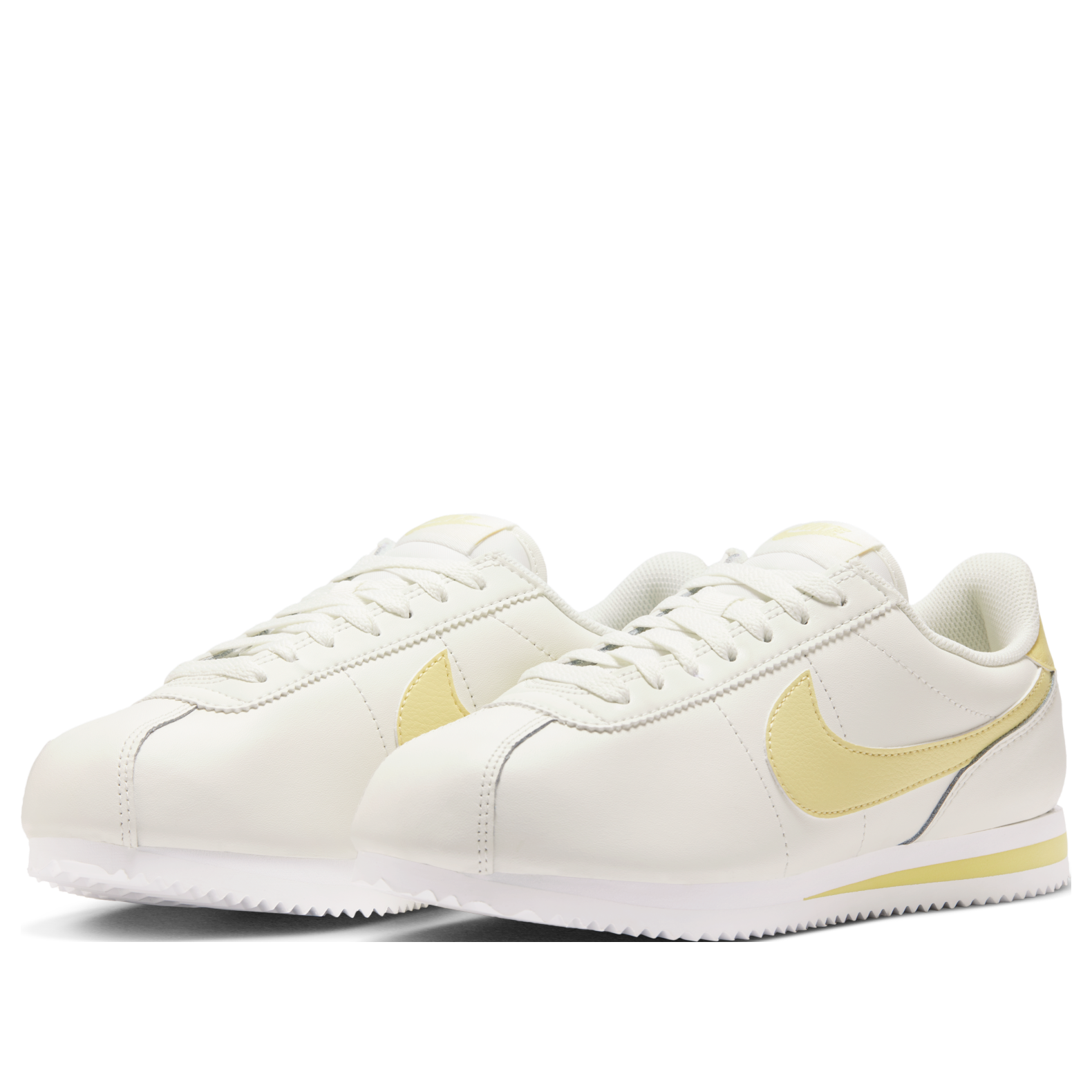 (W) Nike Cortez 'White Yellow' 圖 5