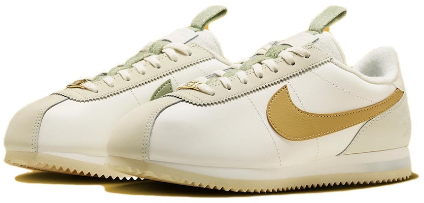 Nike Cortez 舒適百搭 防滑耐磨 低筒 跑步鞋 女款 米色 Lookbook Nike Cortez 舒適百搭 防滑耐磨 低筒 跑步鞋 女款 米色