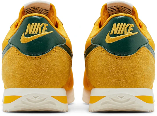 (Women) Nike Cortez 'Yellow Ochre Gorge Green' DZ2795-702 Details for (Women) Nike Cortez 'Yellow Ochre Gorge Green' DZ2795-702