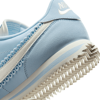 Cheap (W) Nike Cortez Biru Celestine/Pink Cycle/Perak Metalik/Sail IH3574-441