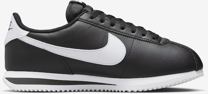 (W) Nike Cortez Kulit 'Hitam Putih' DN1791-001 Shop (W) Nike Cortez Kulit 'Hitam Putih' DN1791-001