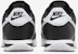 (W) Nike Cortez Kulit 'Hitam Putih' DN1791-001