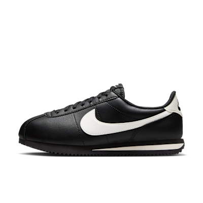(Women) Nike Cortez Leather Black/Pale Ivory DN1791-006
