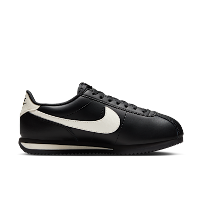 Shop (W) Nike Cortez Cuir Noir/Ivoire Pâle DN1791-006