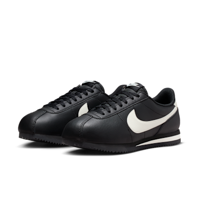 Details for (W) Nike Cortez Cuir Noir/Ivoire Pâle DN1791-006