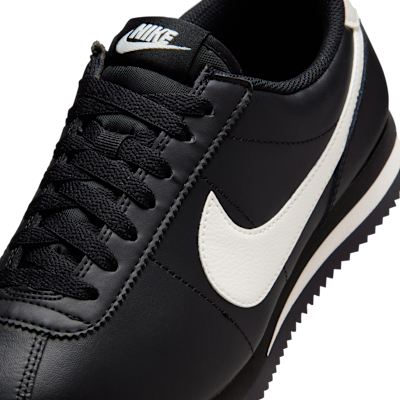 Cheap (W) Nike Cortez Cuir Noir/Ivoire Pâle DN1791-006