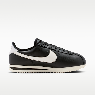 Lookbook (Women) Nike Cortez Leather Black/Pink Rise/Bleached Lilac/Sail IV5675-001