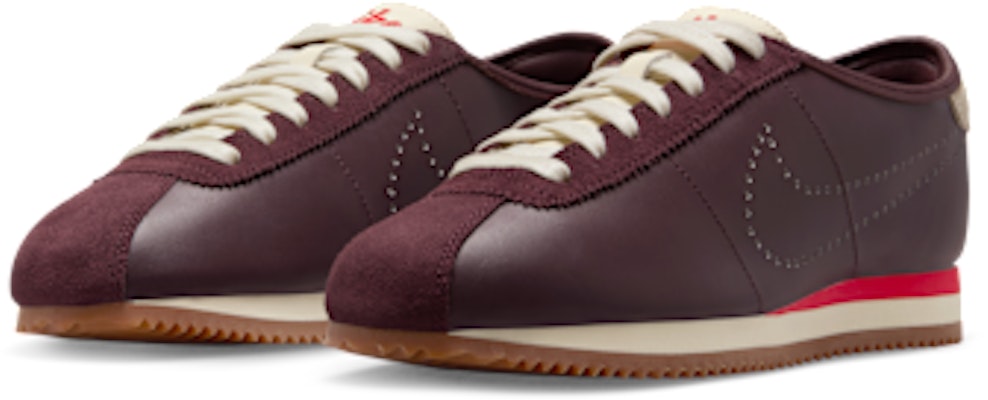 (Women) Nike Cortez Leather Burgundy Crush/Coconut Milk/Gum Medium Brown/Light Crimson HQ1841-601 Purchase (Women) Nike Cortez Leather Burgundy Crush/Coconut Milk/Gum Medium Brown/Light Crimson HQ1841-601