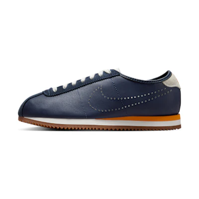(W) Nike Cortez Leather Midnight Navy/Summit White/Gum Medium Brown/Bright Ceramic